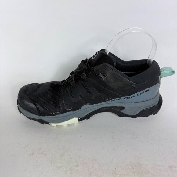 Salomon X Ultra 4 Gore-Tex Hiking Shoes Women's 8 Black Stormy Weather Low Top - Picture 6 of 10